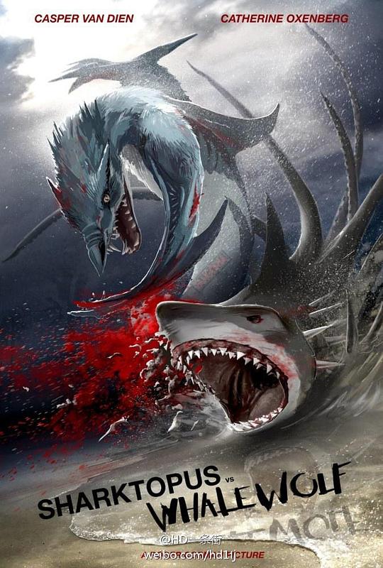 八爪狂鲨战鲸狼 Sharktopus.vs.Whalewolf (2015)