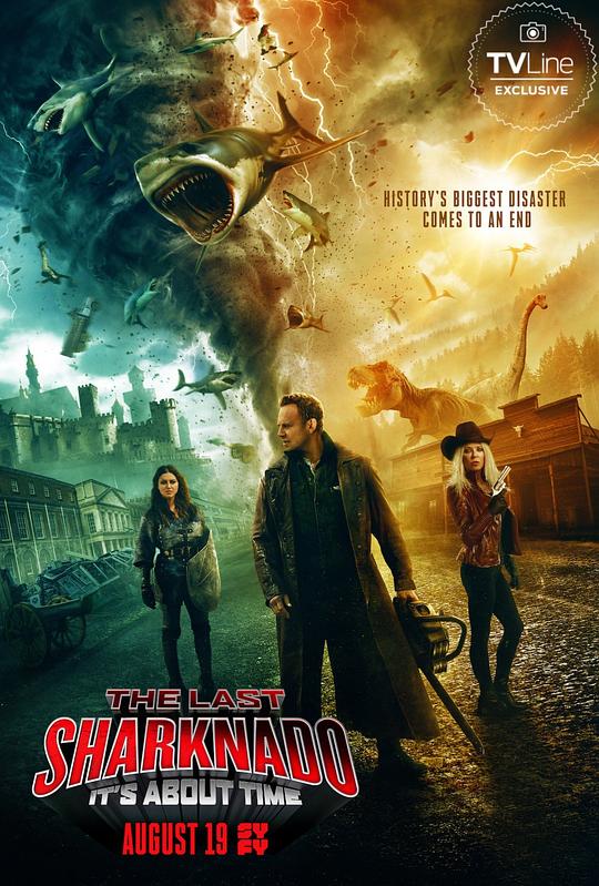 鲨卷风6：最后的鲨卷风 The Last Sharknado: It's About Time (2018)