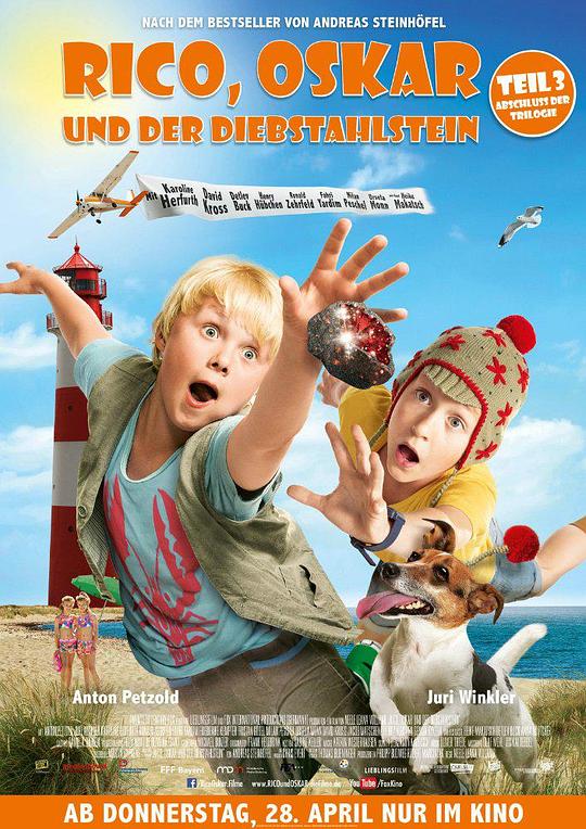 宾果男孩日记3 Rico, Oskar und der Diebstahlstein (2016)