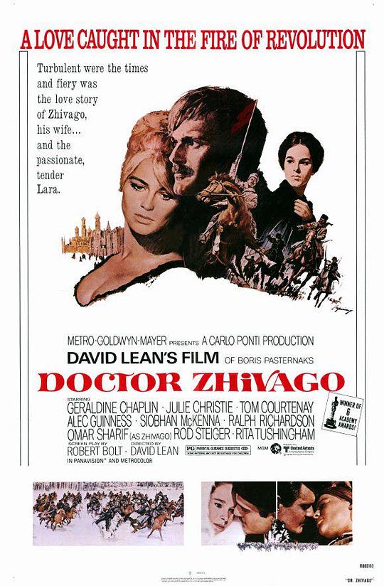 日瓦戈医生 Doctor Zhivago (1965)