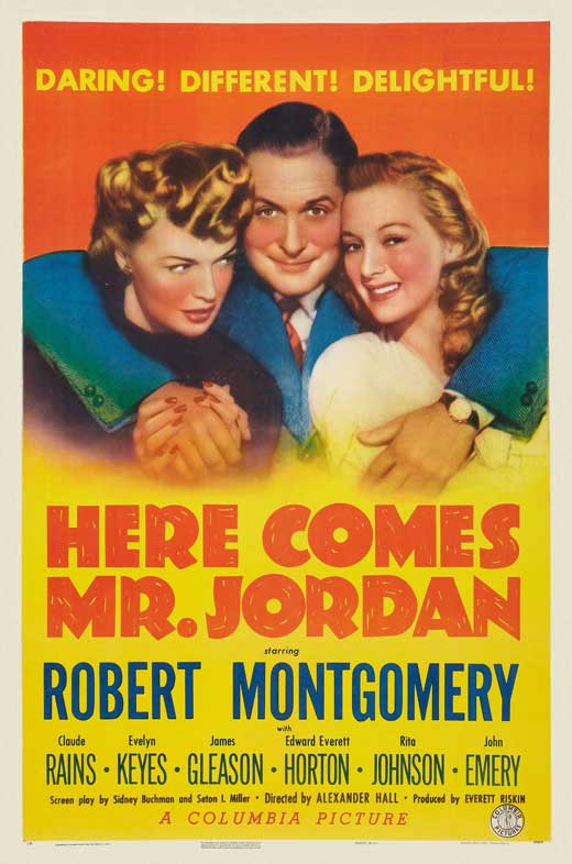 佐丹先生出马 Here Comes Mr. Jordan (1941)