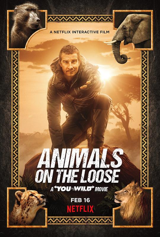 你的荒野求生电影版：出逃的野兽 Animals on the Loose: A You vs. Wild Movie (2021)