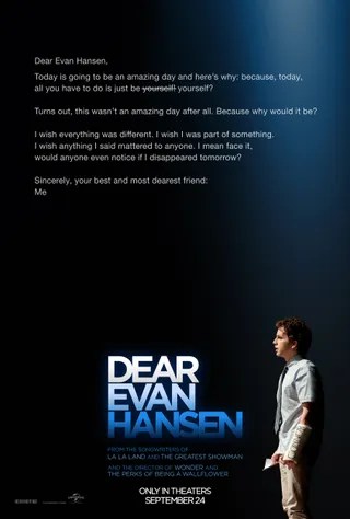 致埃文·汉森 Dear Evan Hansen (2021)