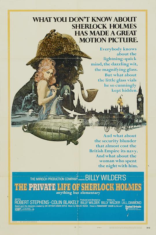 福尔摩斯秘史 The Private Life of Sherlock Holmes (1970)
